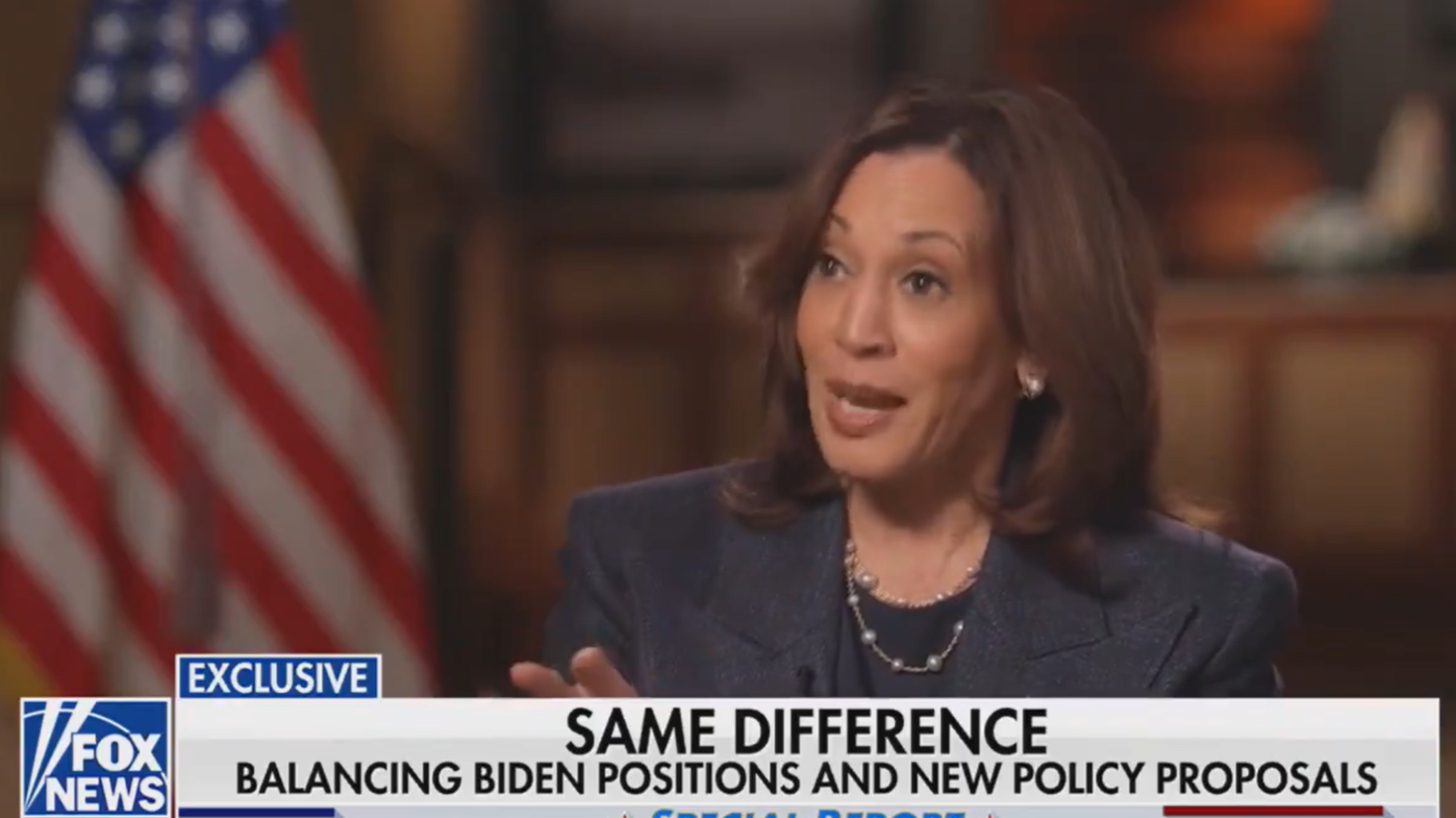 Kamala Harris promet de rompre avec Joe Biden sur FoxNews pour rassurer les républicains