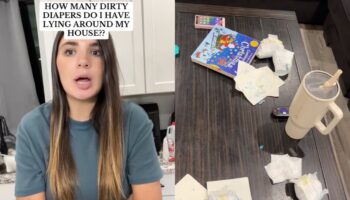 New mother speaks out after being shamed for having 17 dirty diapers ‘lying around’ her house