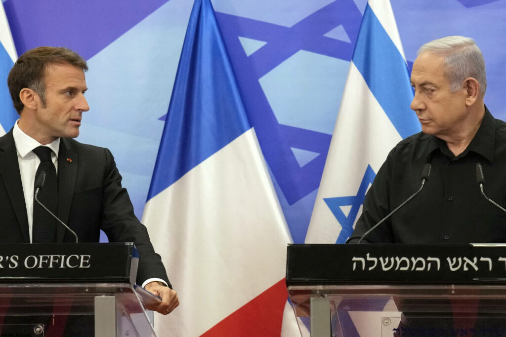 Armes, création d’Israël… Les sujets de tension entre Macron et Netanyahou se multiplient depuis début octobre