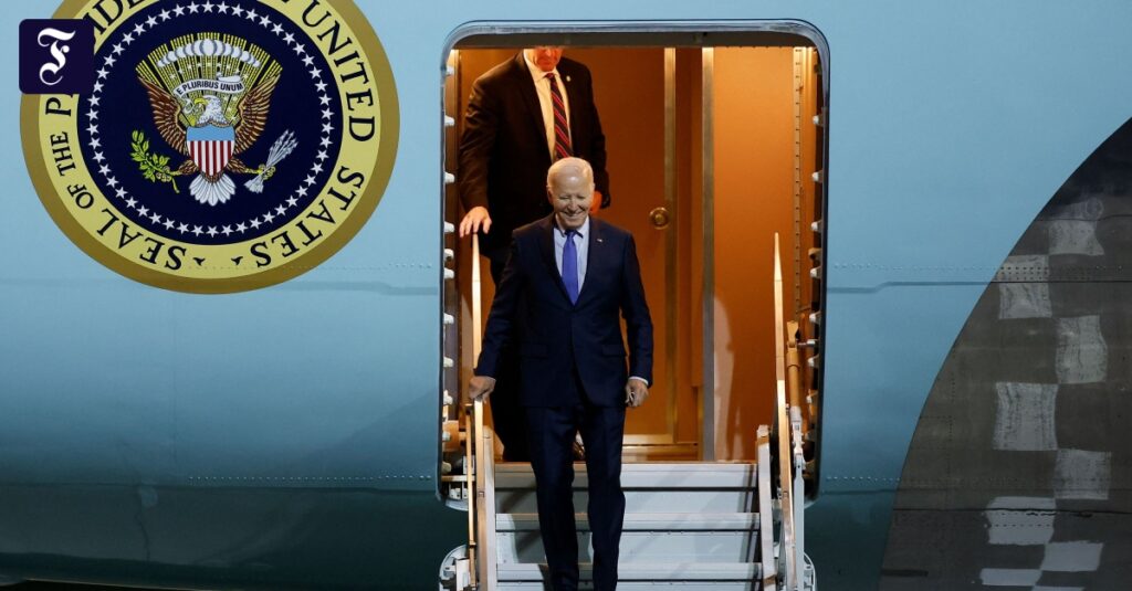 US-Präsident Biden in Berlin eingetroffen