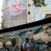 A billboard with a picture of newly appointed Hamas leader Yahya Sinwar is displayed on a building in a street in Tehran, Iran, August 12, 2024. Majid Asgaripour/WANA (West Asia News Agency) via REUTERS  ATTENTION EDITORS - THIS PICTURE WAS PROVIDED BY A THIRD PARTY