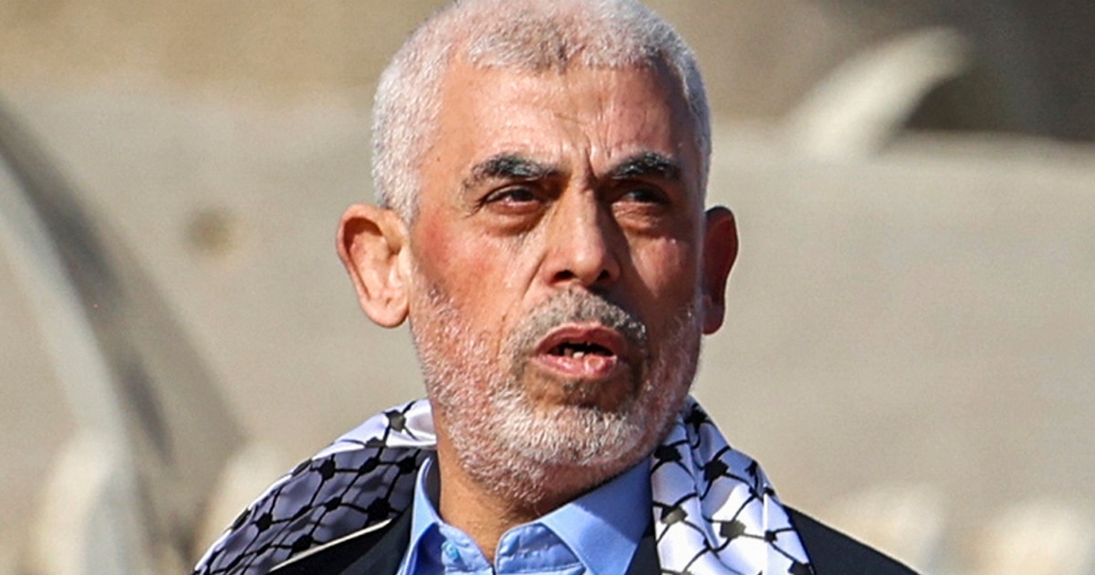 Yahya Sinouar, le nouveau chef du Hamas, le 14 décembre 2022 dans la ville de Gaza