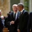 „Sie ist nicht so stark wie ich“, soll Biden Obama in der Kirche zugeflüstert haben