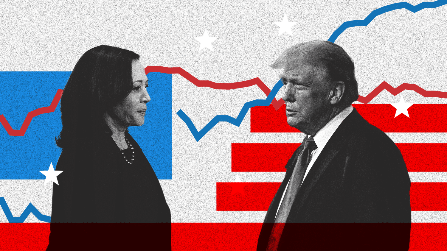 SONDAGES. Présidentielle américaine 2024 : qui de Kamala Harris ou de Donald Trump est en tête des sondages ?