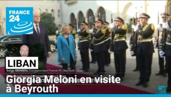 Liban : la Première ministre italienne Giorgia Meloni en visite à Beyrouth