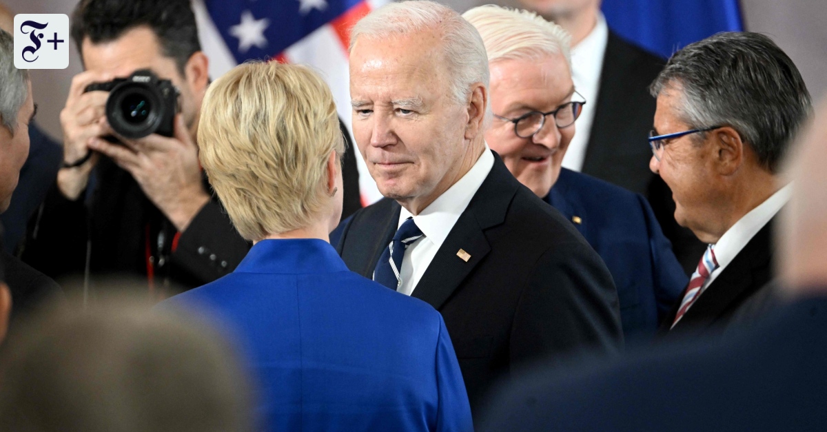 Biden in Berlin: Er kam nicht zum Nachtreten