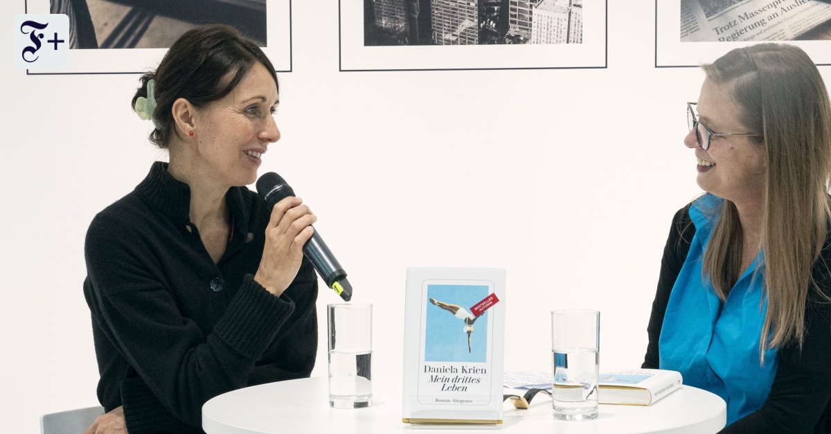 Podcast von der Buchmesse: Daniela Krien über ihren neuen Roman „Mein drittes Leben“