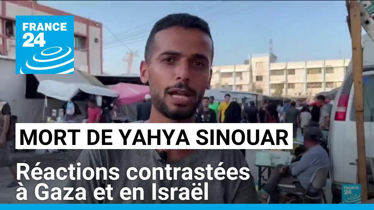 Mort de Yahya Sinouar : réactions contrastées à Gaza et en Israël