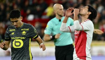 Ligue 1 : freiné par Lille, Monaco laisse la porte ouverte au PSG