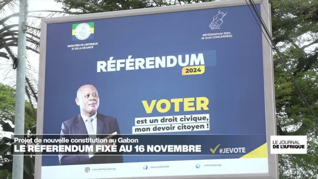 Nouvelle constitution au Gabon, le référendum fixé au 16 novembre prochain