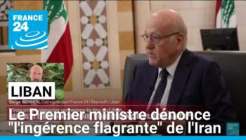 Liban : le Premier ministre dénonce "l'ingérence flagrante" de l'Iran