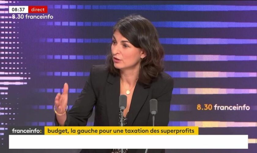 Budget, immigration, divisions à gauche...Le "8h30 franceinfo" d'Aurélie Trouvé