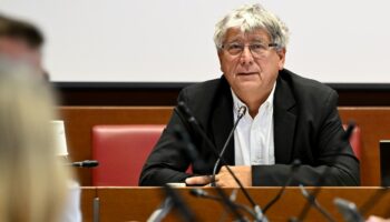 Le député LFI Eric Coquerel, président de la commission des Finances, le 16 octobre 2024 à l'Assemblée nationale à Paris lors d'une réunion de la commission