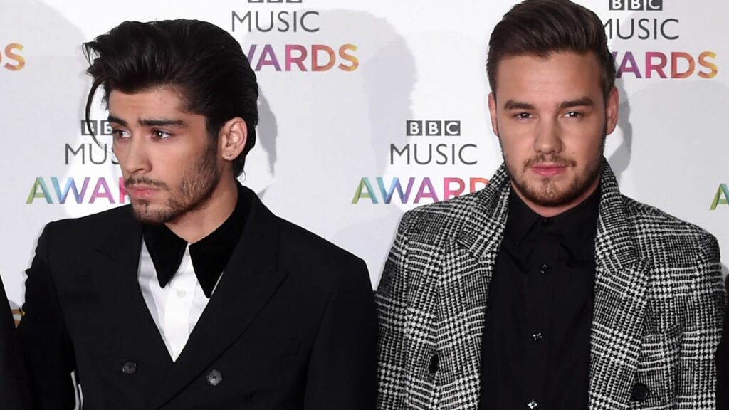 Zayn Malik (left) and Liam Payne. Pic: Shutterstock