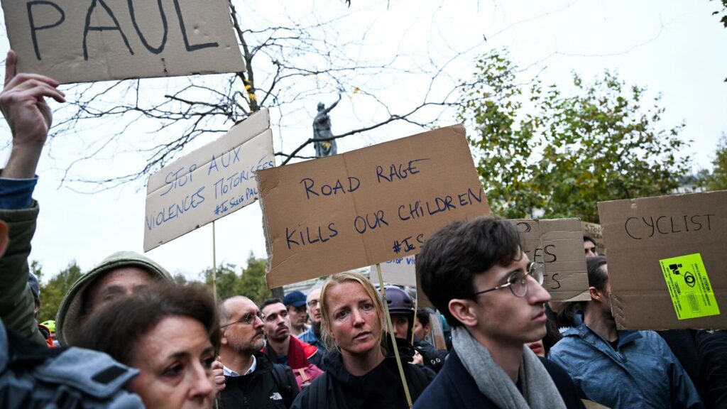 Cycliste tué à Paris : plusieurs rassemblements en France contre la « violence motorisée »