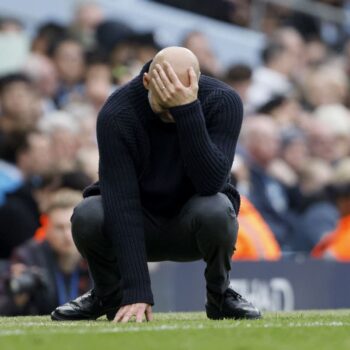 I’m an emotional man: Pep Guardiola embarrassed by his touchline reactions