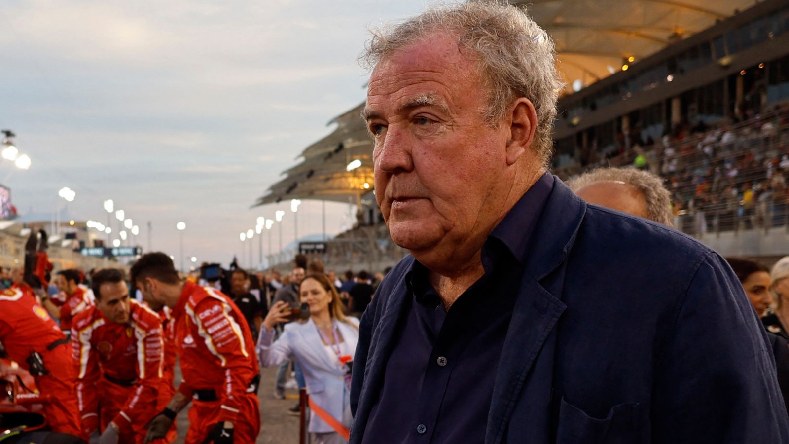 Clarkson pictured at the Bahrain Grand Prix in March. Pic: Reuters