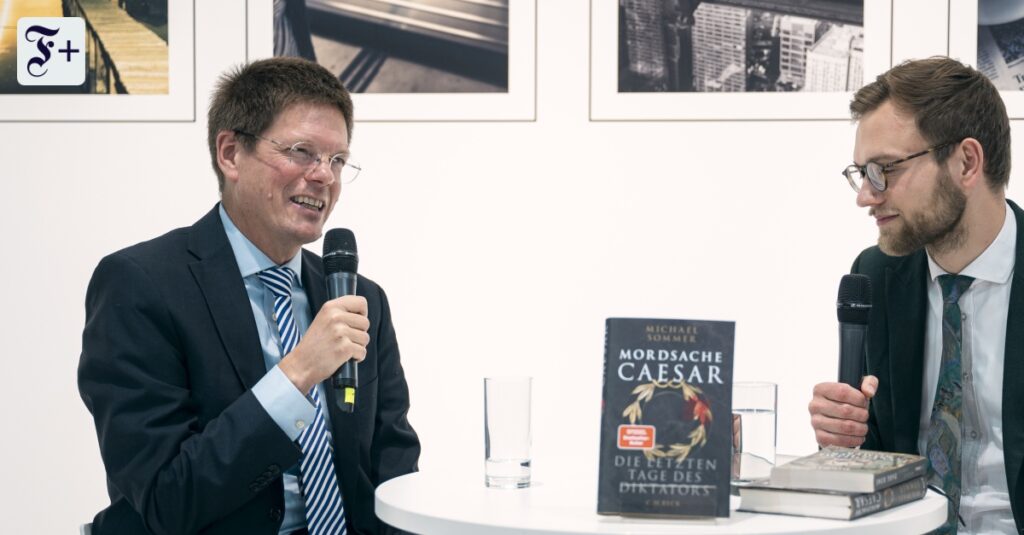 Podcast von der Buchmesse: Michael Sommer über sein Buch „Mordsache Caesar“