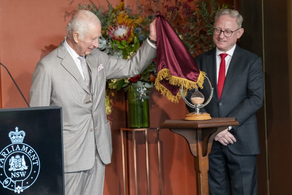 Royal news live: King Charles jokes about ‘sands of time’ as he gifts hourglass to local Australian parliament