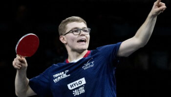 Tennis de table : champion d’Europe en simple et en double avec son frère, Alexis Lebrun fait le doublé