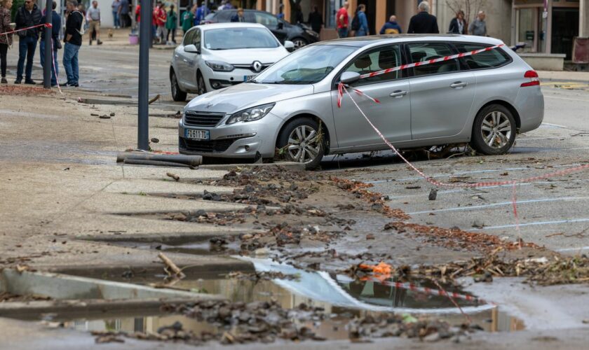 Inondations en Ardèche : une femme se tue en tombant dans un trou formé par les crues