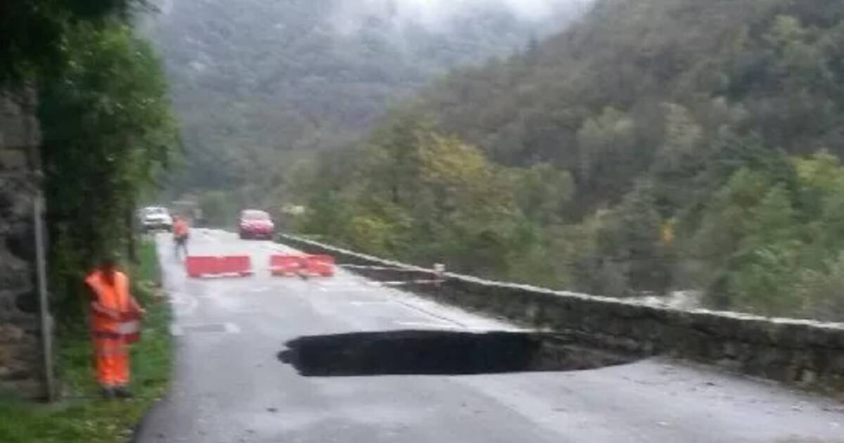 Ardèche : une femme de 58 ans est morte ce dimanche en tombant dans un trou formé par les crues sur une route