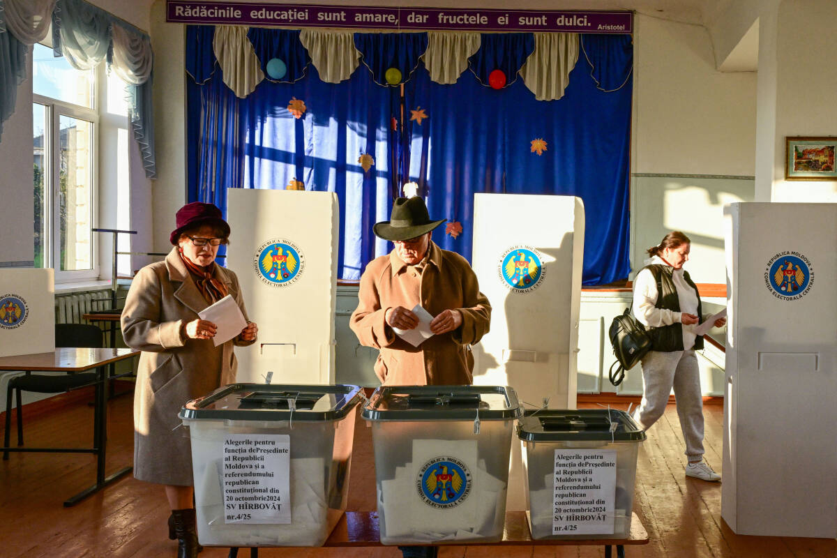 En Moldavie, le « oui » et le « non » au coude-à-coude dans le référendum sur l’UE