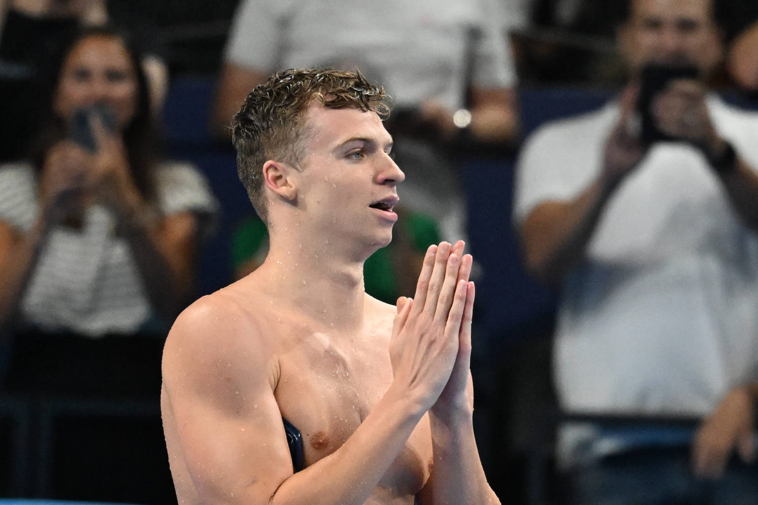 Léon Marchand snobe la France et ses fans