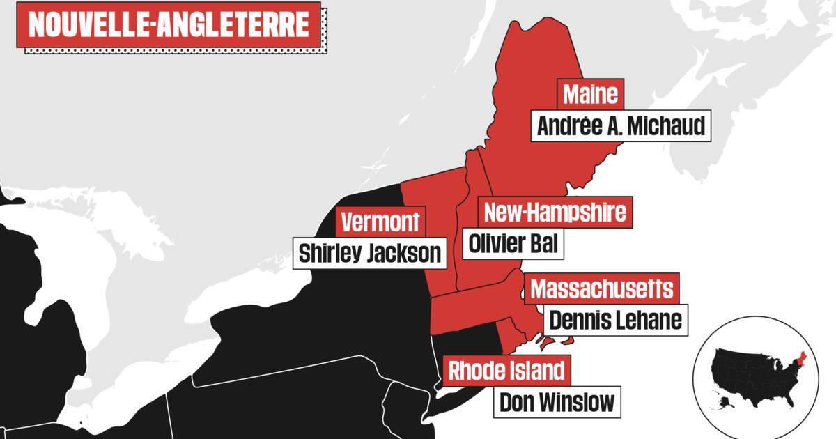 50 polars pour 50 Etats : une sauvageonne dans le Vermont, des Irlandaises dans le Massachusetts et des mafieux dans le New Hampshire…