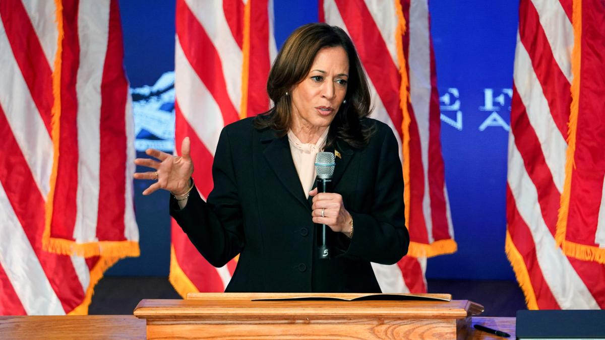 „Trump entwürdigt das Amt des Präsidenten“, sagt Harris