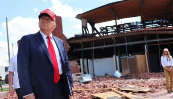 Trump plans to tour the devastation left by Hurricane Helene in latest battleground state stop