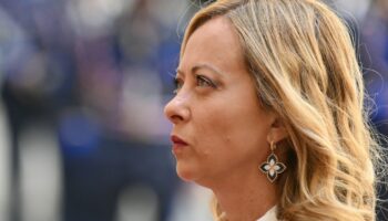 La Première ministre italienne Giorgia Meloni le 25 juillet 2024 à Rome