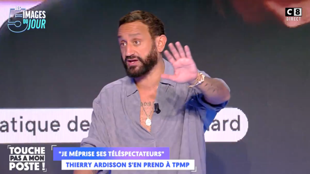 Thierry Ardisson clashe Cyril Hanouna, ce dernier lui répond dans « TPMP »