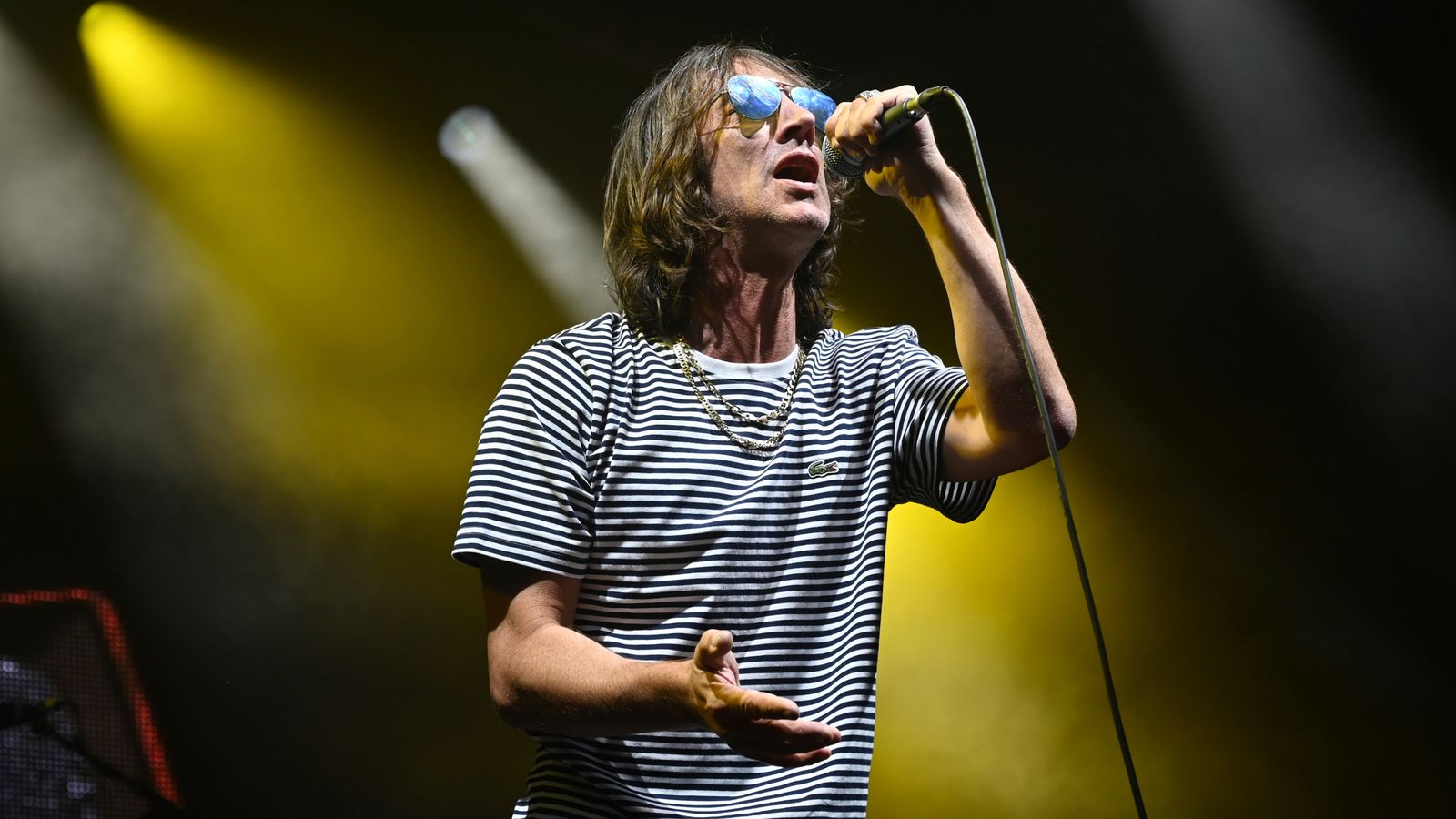 Richard Ashcroft performing earlier this year. Pic: AP