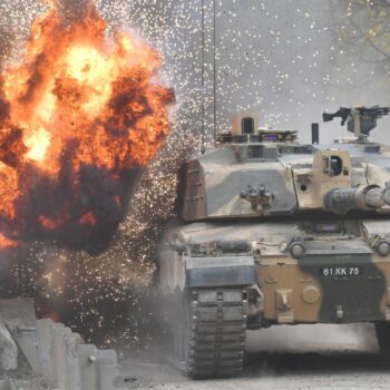 Ben Wallace has denied rumours Britain is scrapping the Challenger 2 tank