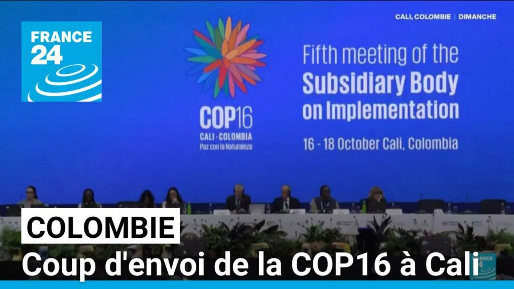 Colombie : coup d'envoi de la COP16 à Cali