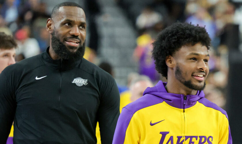 NBA : le fils de LeBron James, Bronny, proche de mourir sur un terrain, va jouer avec son père cette saison