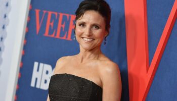 Julia Louis-Dreyfus à la première de la septième saison de "Veep", à New York