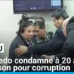 Pérou : l'ancien président Alejandro Toledo condamné à 20 ans de prison pour corruption