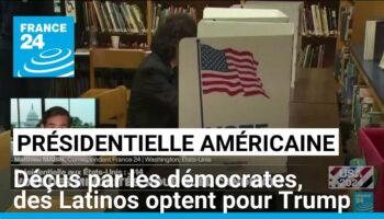 Présidentielle américaine : déçus par les démocrates, les Latinos optent de plus en plus pour Trump