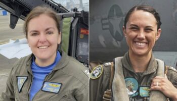 Navy identifies 2 crew members killed in Washington state jet crash