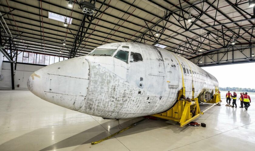 RAF-Terror: "Landshut" erreicht Ausstellungsort in Friedrichshafen