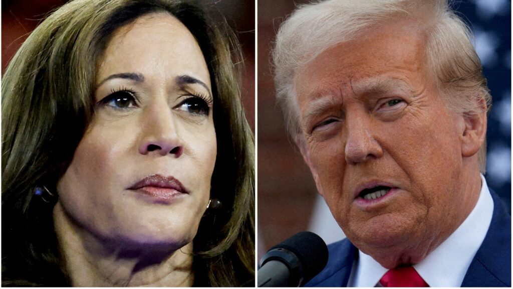 Harris prepared to challenge Trump if he prematurely declares victory, as he calls her 'lazy' - with two weeks to go