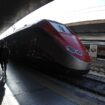 Sur les quais de la gare de Rome-Termini le 24 novembre 2011