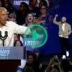 Barack Obama rappe sur « Lose Yourself » d’Eminem à Détroit et enflamme les supporters de Kamala Harris