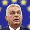 Le Premier ministre hongrois Viktor Orban s'exprime devant le Parlement européen à Strasbourg le 9 octobre 2024