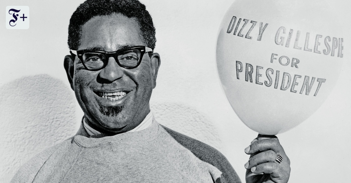 Amerika lachte, Dizzy meinte es ernst: Ein Jazztrompeter als Präsident?