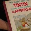 Culture : un album de Tintin dédicacé par Hergé aux enchères