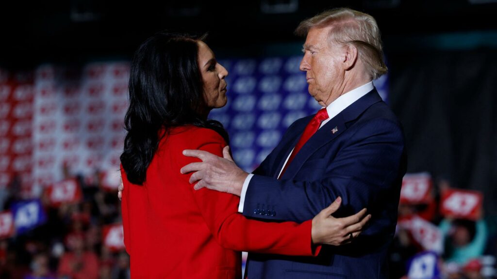 Donald Trump reçoit le soutien de Tulsi Gabbard, ancienne candidate à l’investiture démocrate