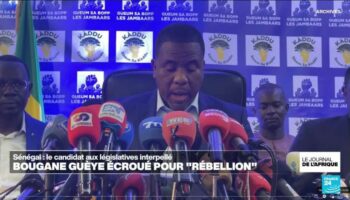 Sénégal : Bougane Guèye écroué pour "rébellion"